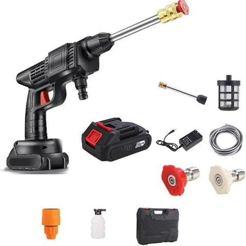 Pistol de spălare fără fir – Ideal pentru curățarea auto cu presiune înaltă