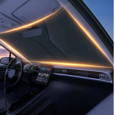 Inklapbare Zonnescherm Voor Auto – Eenvoudige En Effectieve Installatie