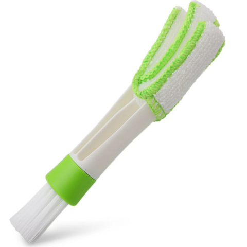 Brosse De Nettoyage Auto – Spéciale Aérateurs 2-En-1