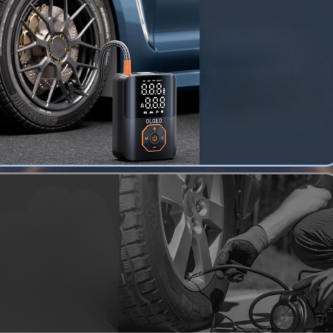 Mini Auto Latauskompressori – Teho 18000mAh