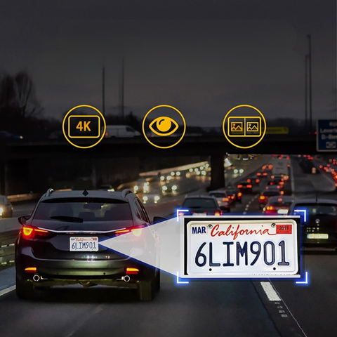 Kameran tallennus – HD tallennus pysäköintivalvontatilassa