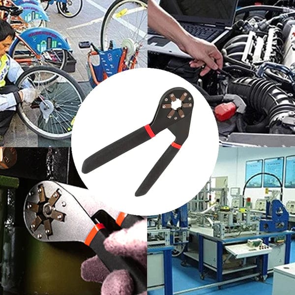 Multifunkčný kľúč s automatickým nastavením – špeciálny na mechanické opravy