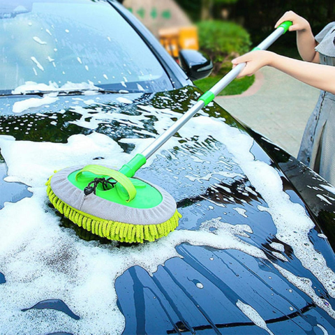 車用の伸縮式モップ – 簡単で楽な掃除
