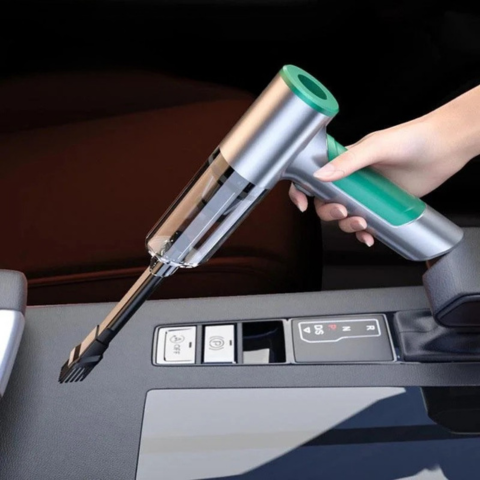 Draadloze 3-in-1 Stofzuiger Voor Auto – Volledige En Praktische Reiniging