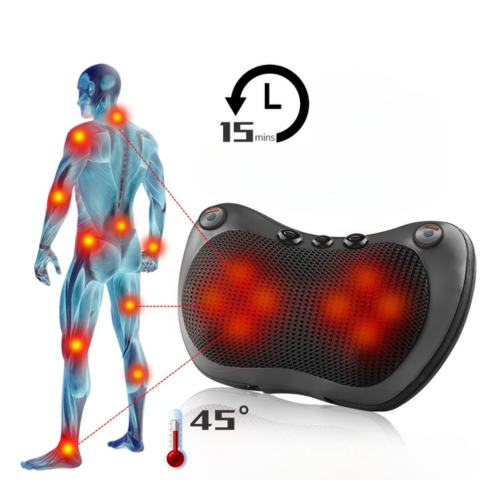 Nackenmassagegerät mit Heizung für das Auto — Entspannung und tägliches Wohlbefinden