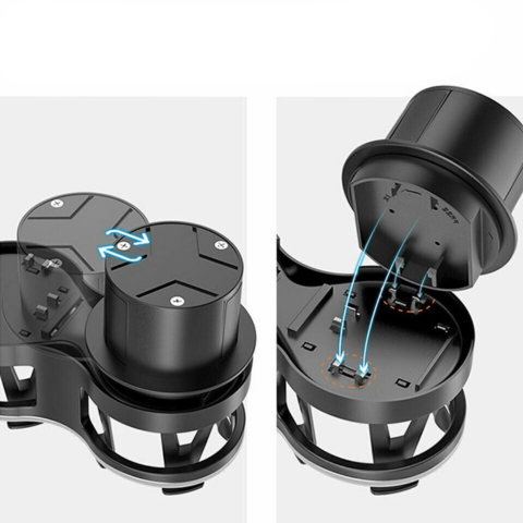 車用カップホルダー — 実用的でアクセスしやすい