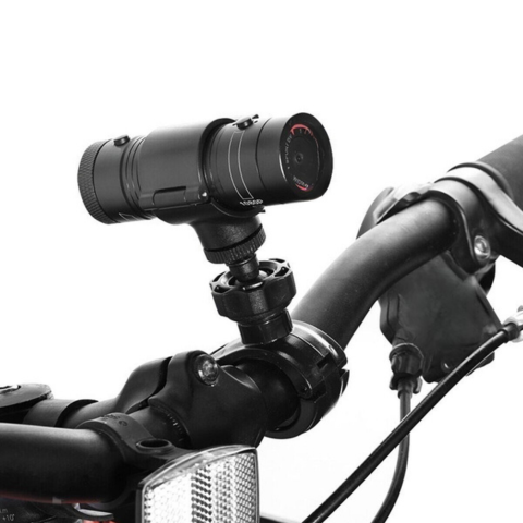 Cameră impermeabilă pentru ghidon și cască – Ideală pentru ciclism și motocicletă