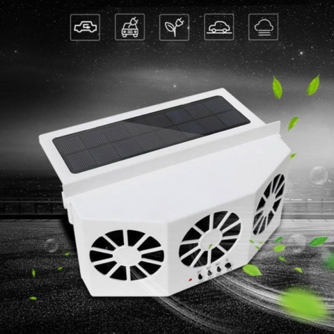 Solar Fan For Car – Ideal In Summer