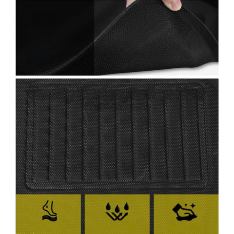 Skreddersydd gulvmatte for Tesla Model Y — Hel beskyttelse & elegant design