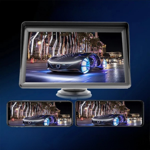 Multimedia-system för bil — CarPlay & Android Auto utan tråd