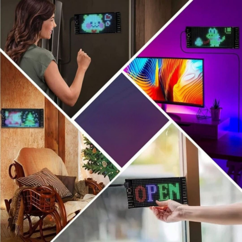 LED Auto Display Paneel – Persoonlijke Tekst En Motieven