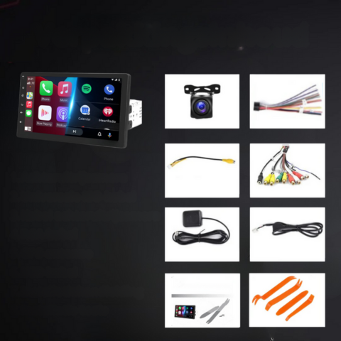 Autoradio CarPlay/Android Auto — Forbundet Kørsel & Optimeret Sikkerhed