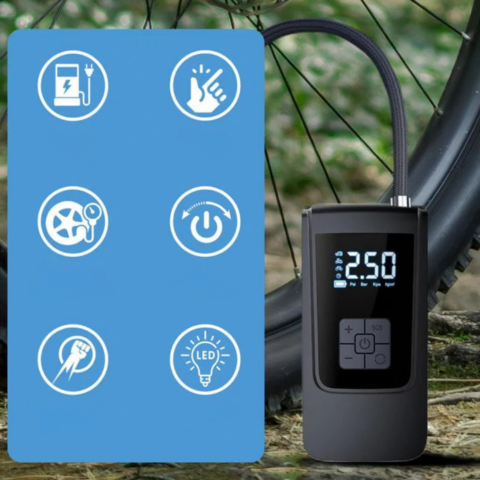 Mini luftkompressor - Trådlös intelligent pump