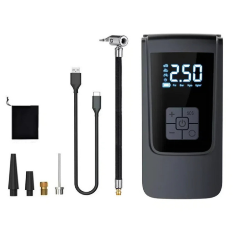 Mini Compresor de Aer Portabil — Pompa Fără Fir Inteligentă