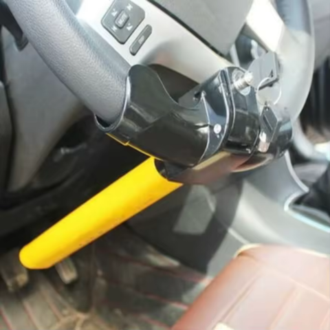 Zámek na volant pro auto — zvýšená a univerzální bezpečnost