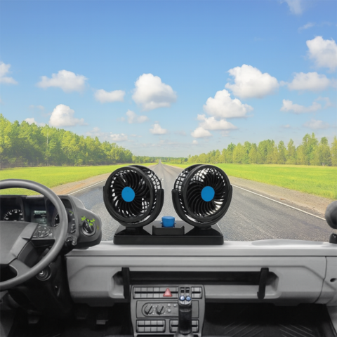 Doppellüfter für das Auto — Ideal für Sommer und Winter