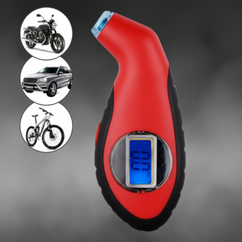 Bomba Eléctrica Portátil — Compatible con Bicicleta, Moto y Coche