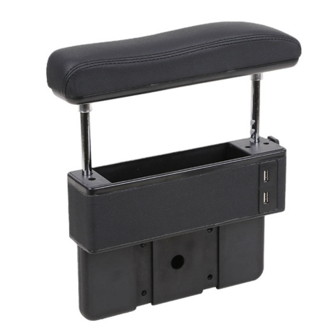 Universelt bilarmlene — Justerbar komfort med integrert USB-port