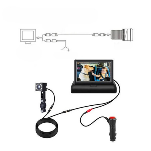 Kamera pro sledování dítěte v autě — bezpečnost a klid během cesty