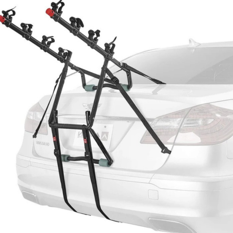 Portabicicletas de maletero para coche — Seguridad reforzada en trayecto