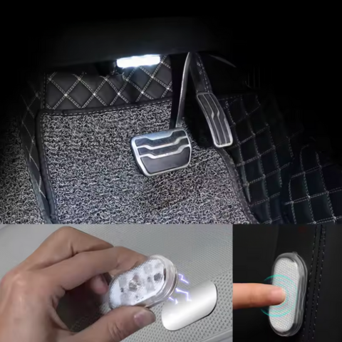 Inteligentné LED osvetlenie pre auto – dotykové a bezdrôtové