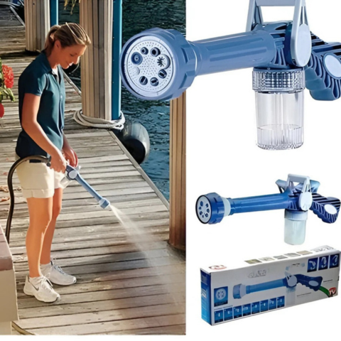 Pistolet De Lavage Haute Pression Pour Voiture Et Jardin — Puissance Optimale & Utilisation Facile