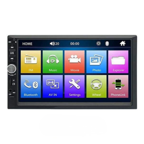 Sistem Multimedia Mașină — Ecran Double Din & Redare Video HD