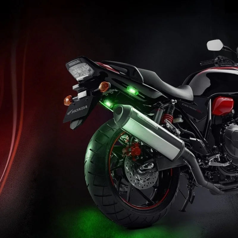 Luces LED Anticolisión Para Moto – Seguridad Y Estilo