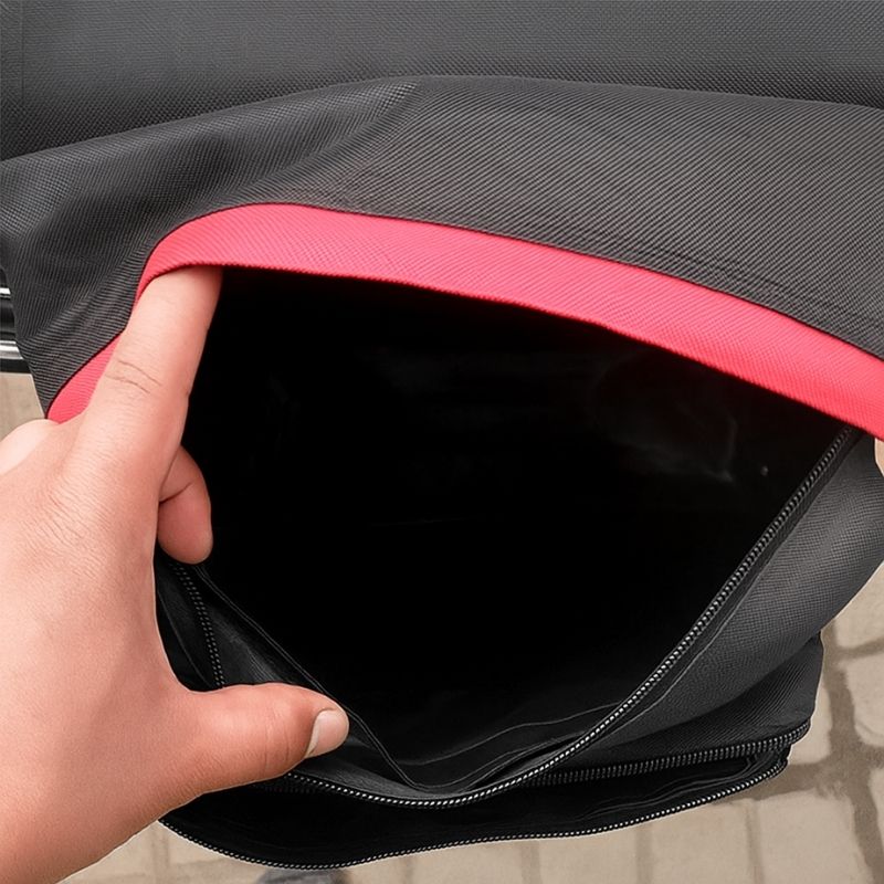自転車用リアバッグ — 旅行の快適さと高い積載能力