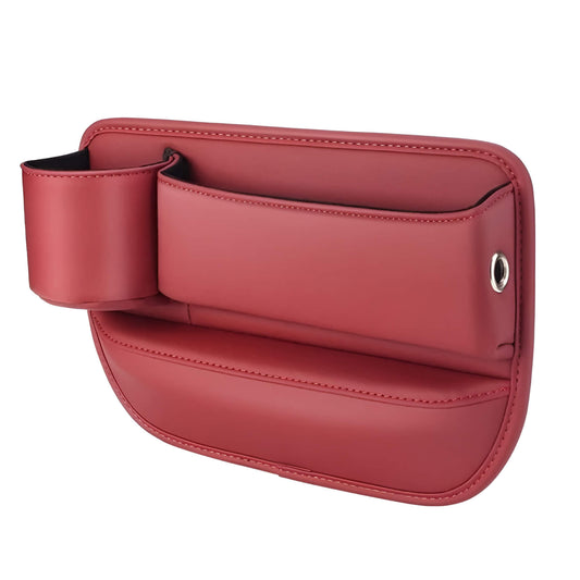 Auton istuintilan järjestäjä, jossa on kuppiteline - optimaalinen säilytys ja helppo saatavuus