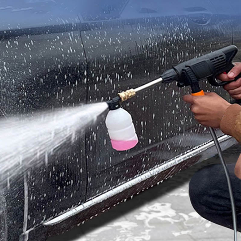 Tragbarer Hochdruckreiniger - Schnelle Pflege & Wassersparen