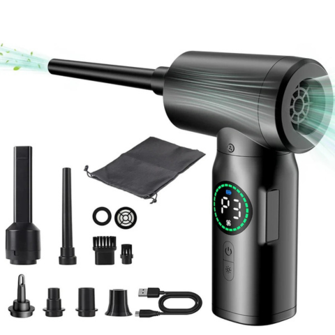 Staubsauger Bläser 2-in-1 – Kompakt und ultra leistungsstark 