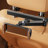 Wsparcie dla telefonu i tabletu do samochodu – regulowany uchwyt na zagłówek 