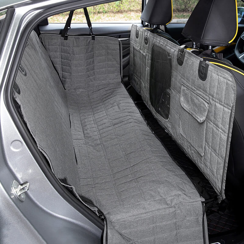 غطاء مقعد السيارة المخصص للكلاب - حماية كاملة وسهولة التركيب