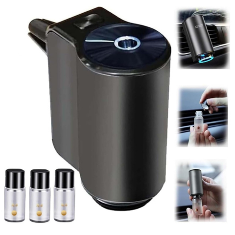 Kompakt Aromaterápiás Párásító Autóhoz 