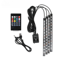 Inomhus LED-remsor med ljudsynkronisering 