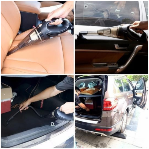 Portable Car Vacuum – Quick and Effortless Cleanliness 
