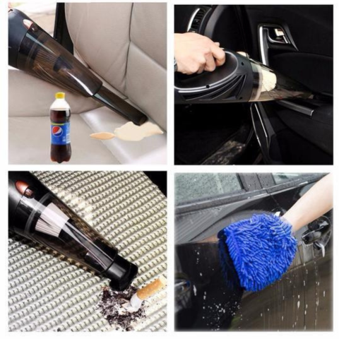 Portable Car Vacuum – Quick and Effortless Cleanliness 