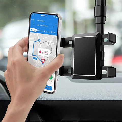 Soporte Teléfono Coche – Fijación en Espejo Retrovisor 