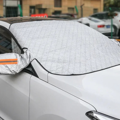 Auto Windschutzscheiben Schutz – Frostschutz im Winter, Hitzeschutz im Sommer 