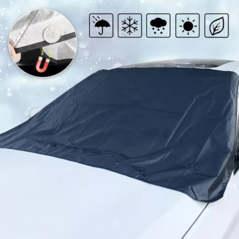 Auto Windschutzscheiben Schutz – Frostschutz im Winter, Hitzeschutz im Sommer 