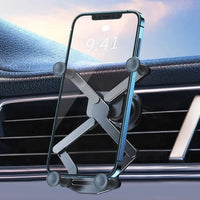 Supporto Telefono Auto Griglia di Ventilazione – Rotazione 360° & Blocco Automatico