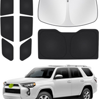 トヨタ 4ランナー 2010-2024 用カスタムサンシェード – 最大内部保護 