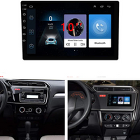 Android 10インチオーディオ – 2 DIN、GPS、WiFi、取り外し可能なスクリーン 