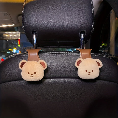 車用のクマのフック - 実用的な収納 