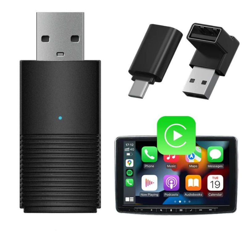 Draadloze CarPlay-adapter – Automatische verbinding voor OEM-systemen 