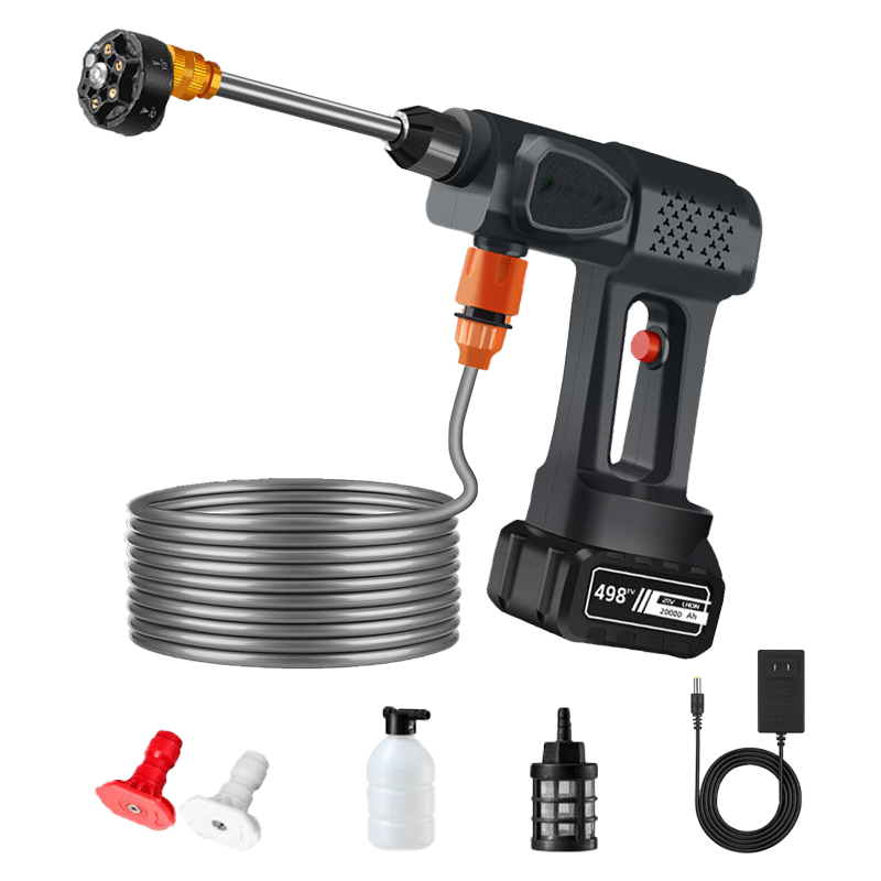 Portable High Pressure Cleaner – Effortless Car Wash 