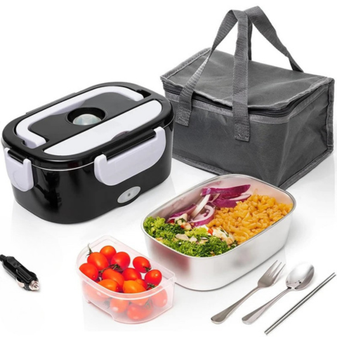 Elektrisk skål — Snabb uppvärmning och praktisk transport 