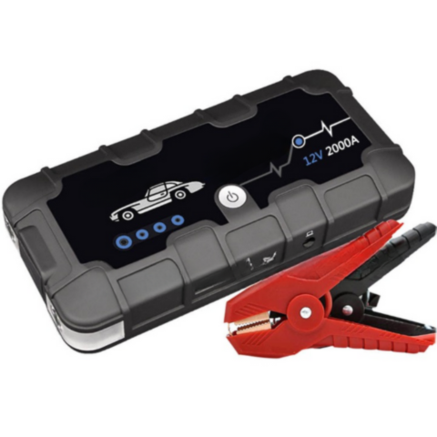 Akkukäynnistin 12V 2000A — Nopea Lataus & Monikäyttöinen 