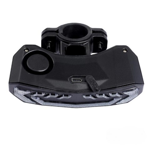 Monitoimipyörän takavalo - kääntymisvalo, jarru ja hälytysjärjestelmä